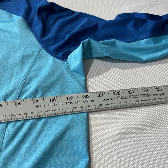 Arc'teryx Performance 1/4 Zip Women's Lightweight Pullover Base Layer Blue Sz XL - Picture 5 of 10